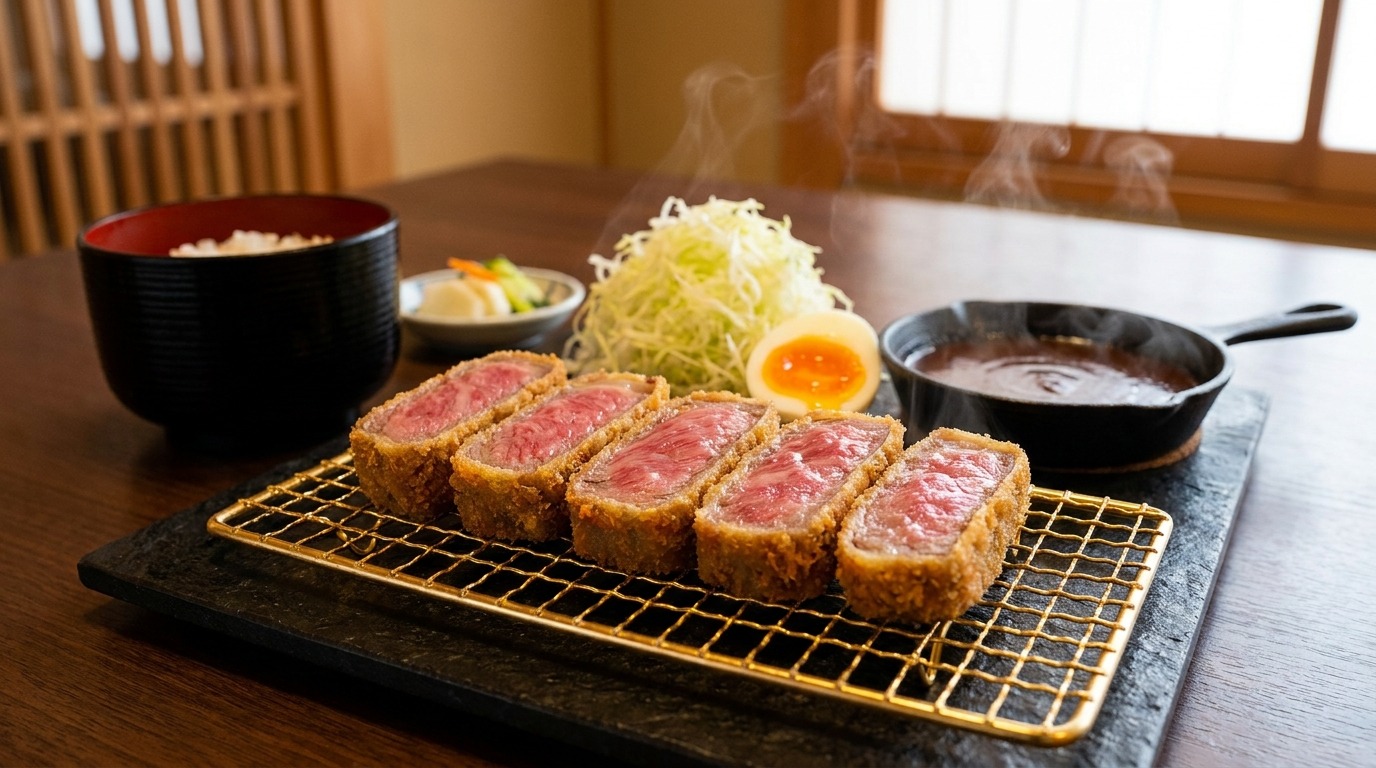 京都牛かつ ゴールデン 祇園本店 1